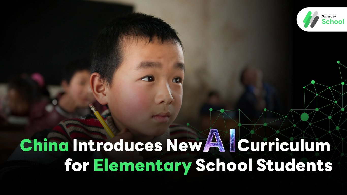 AI curriculum for elementary school students in China