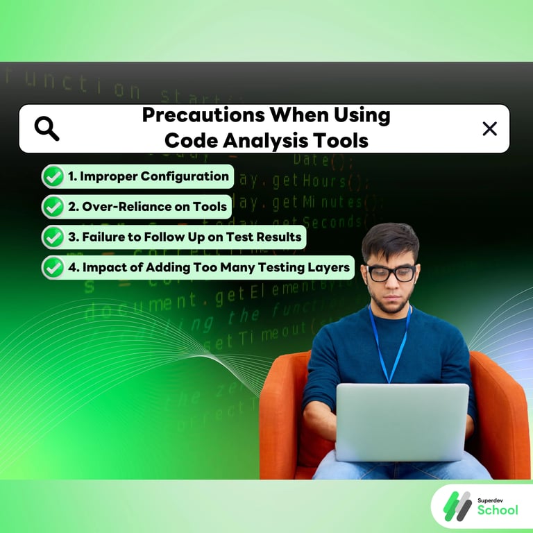 Precautions When Using Code Analysis Tools