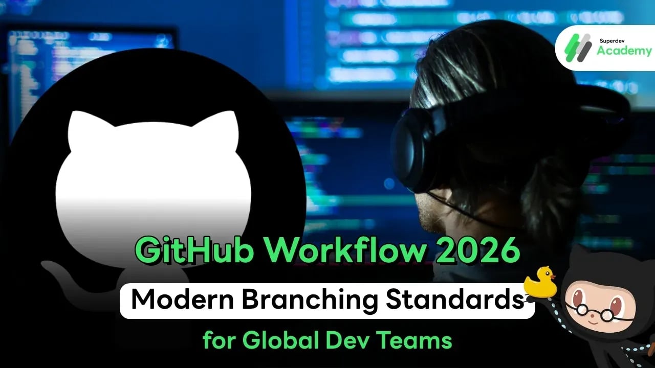 Cover Image GitHub Workflow 2026: Modern Branching Standards for Global Dev Teams
