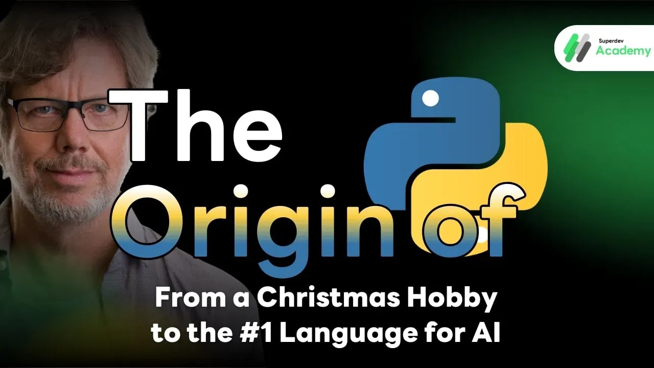 Cover Image The Origin of Python: From a Christmas Hobby to the #1 Language for AI