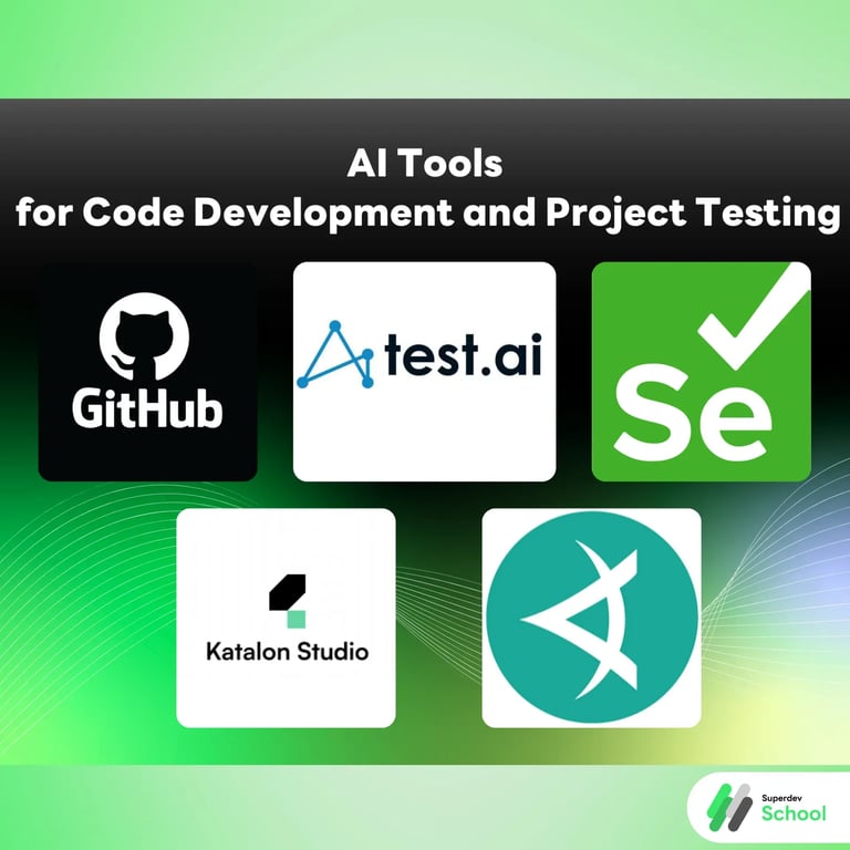 AI Tools for Code Development and Project Testing
