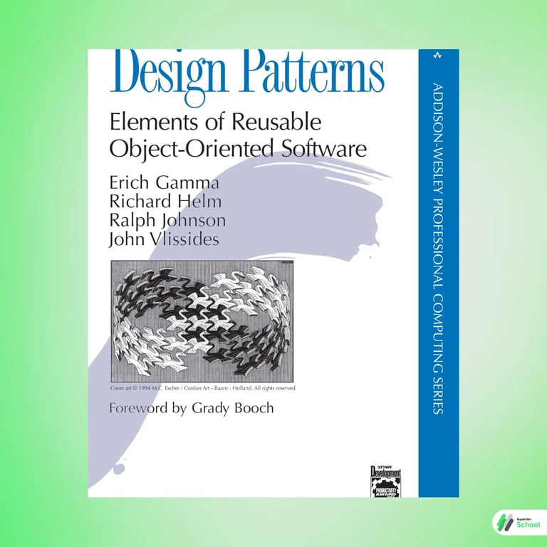 6.Design Patterns: Elements of Reusable Object-Oriented Software - Erich Gamma, Richard Helm, Ralph Johnson, John Vlissides