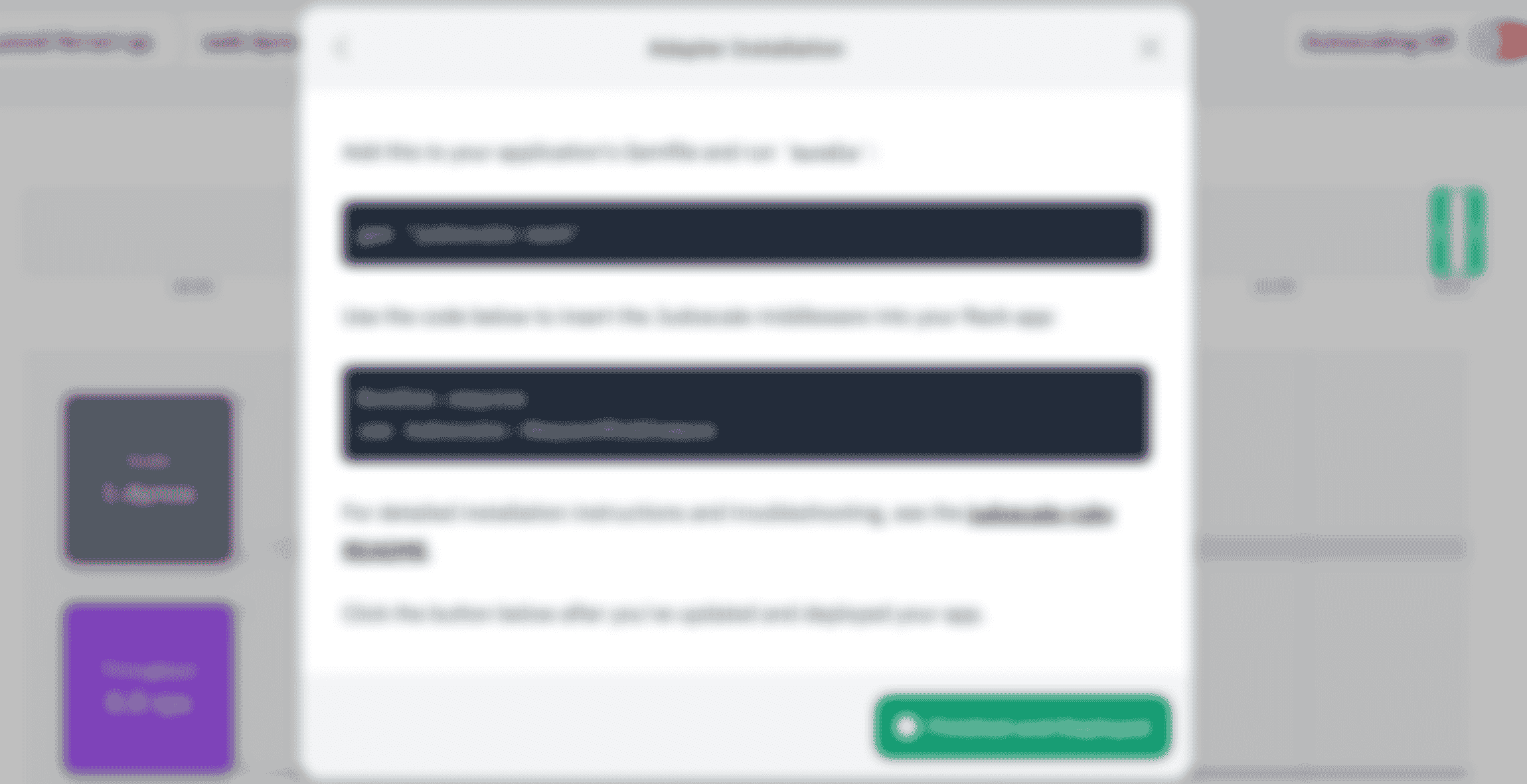 Screenshot: Judoscale gem installation instructions