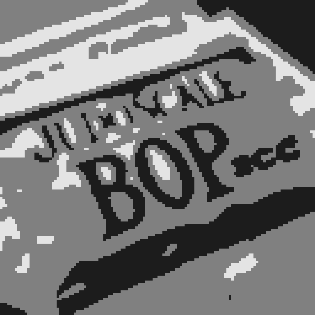 An AI-generated image of a tan manilla folder closed, laying on top of random sheet music, with the words "JUDOSCALE BOP" on the front, but now also with the characters "2CC" just beside