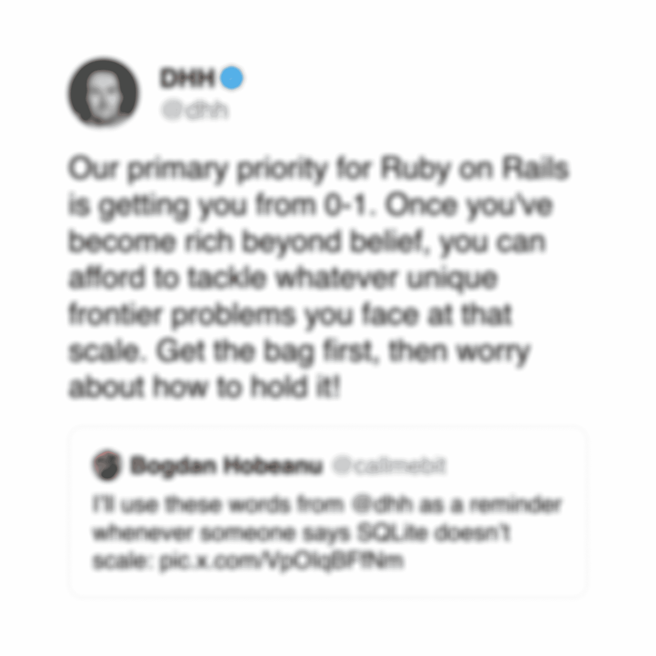 Scaling Python is like scaling Rails