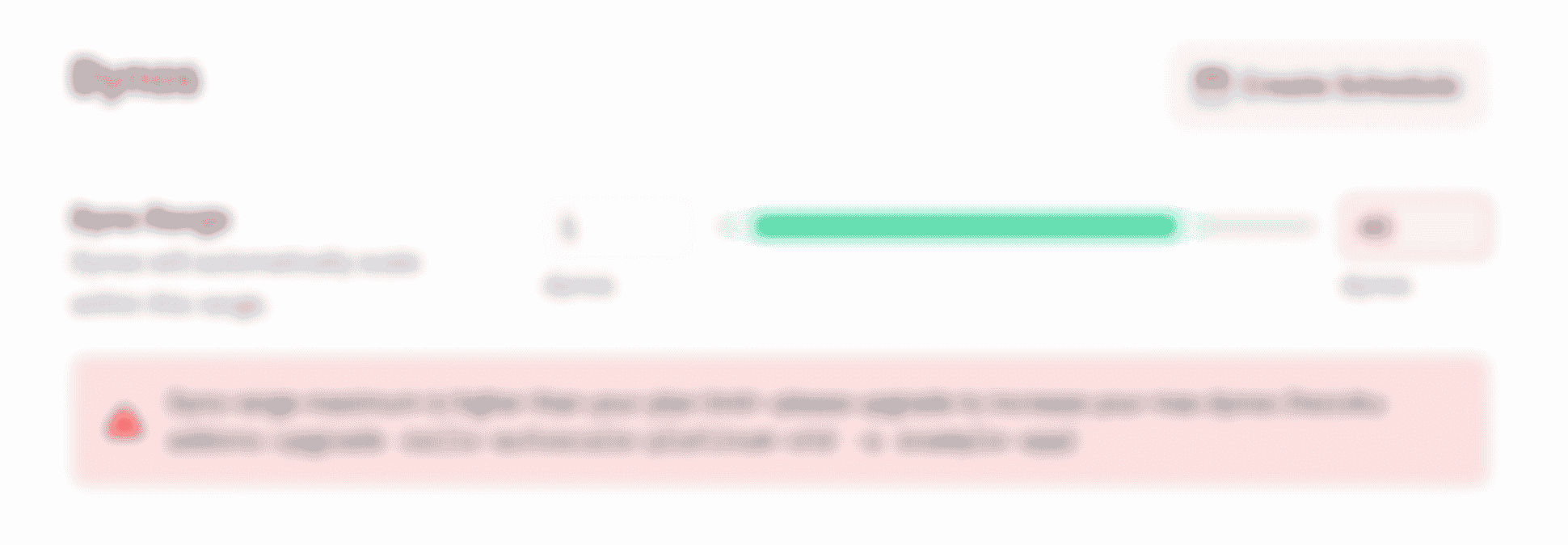 Screenshot: Validation error when setting dyno range beyond the current plan limit
