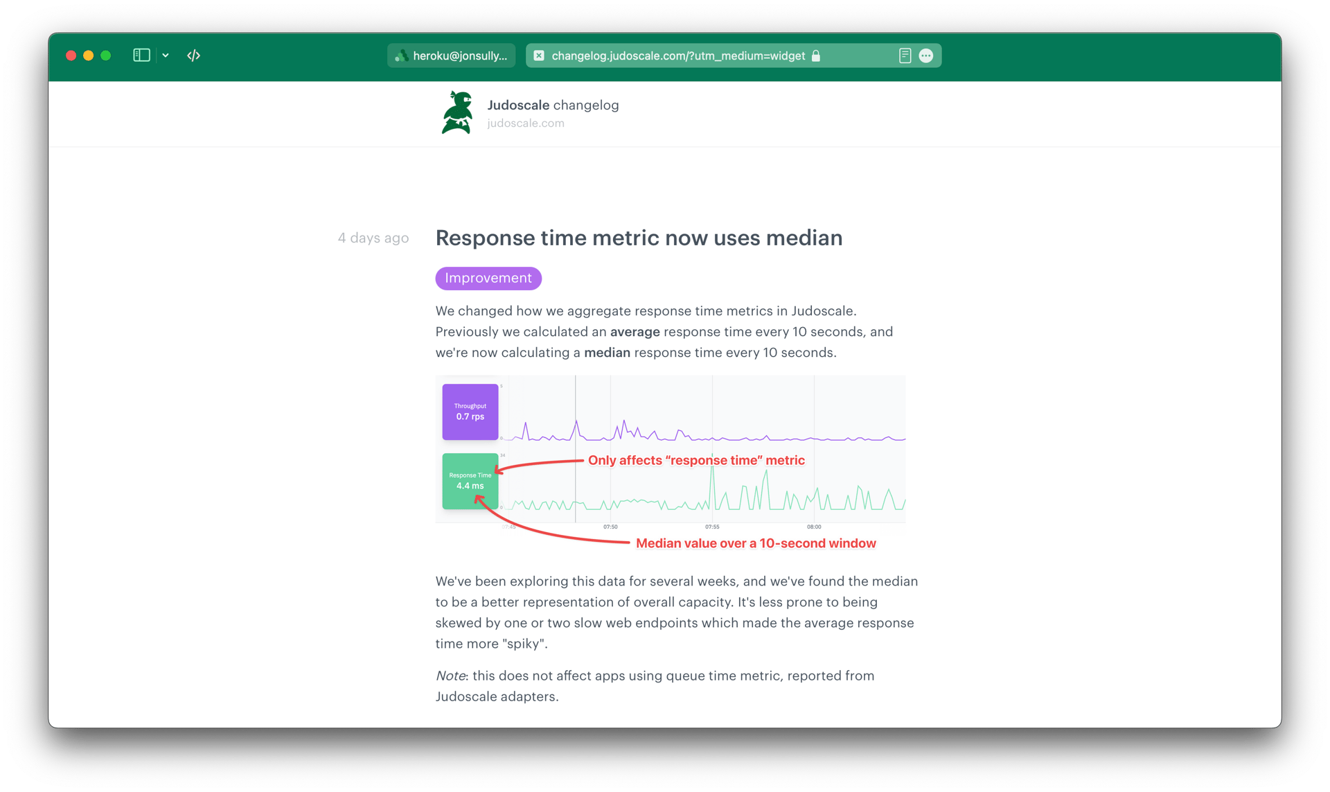 A screenshot of the new changeling system featuring our latest update