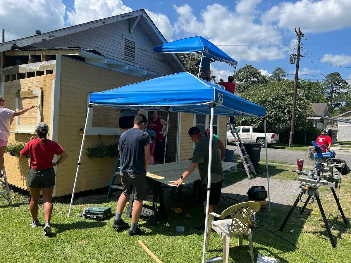 Restoring homes at no cost to the family