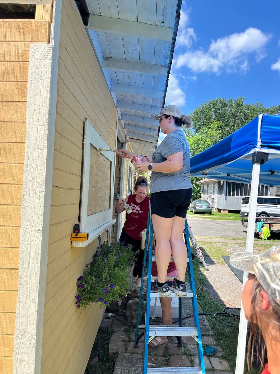 Painting homes with purpose
