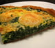 Tarte aux épinards et au chèvre