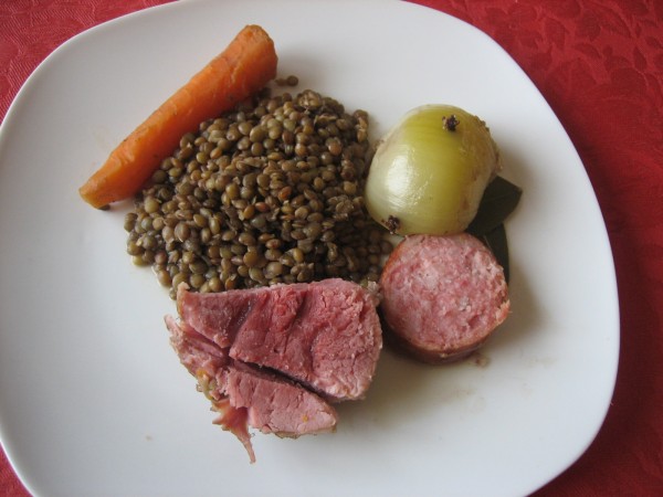 Palette aux lentilles