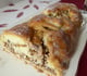 Brioche roulée aux noisettes