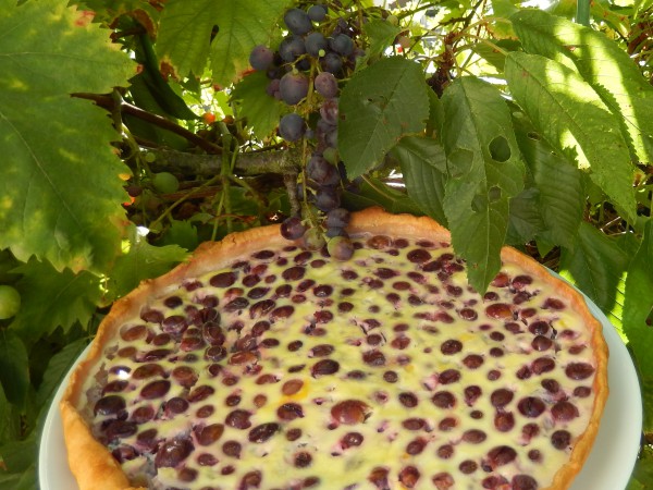 Tarte aux raisins