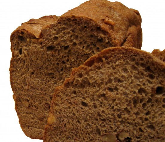 Pain de seigle aux noix