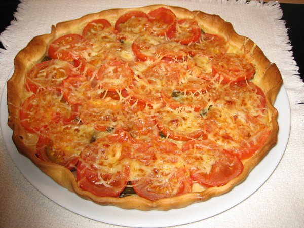 Tarte à la tomate