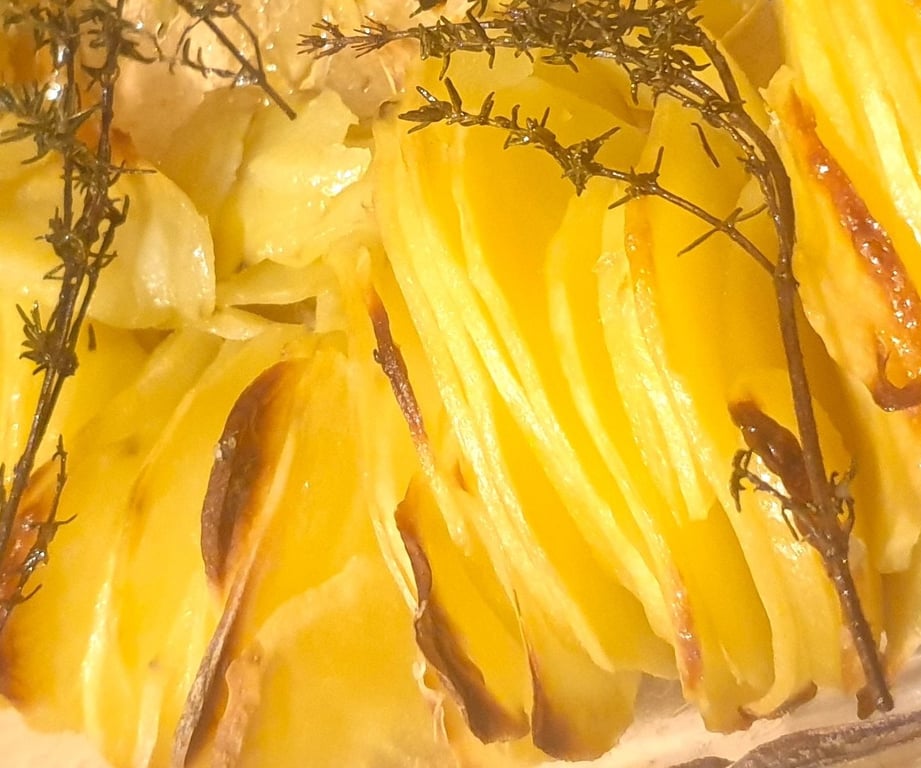 Gratin de Pommes de terre en rondelles
