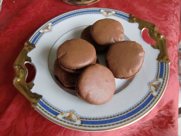 Macarons au chocolat