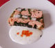 Terrine légère aux crevettes et au saumon