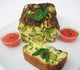 Terrine de Courgette et coulis de tomate