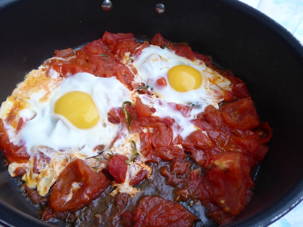 Tomates et oeufs à la provencale