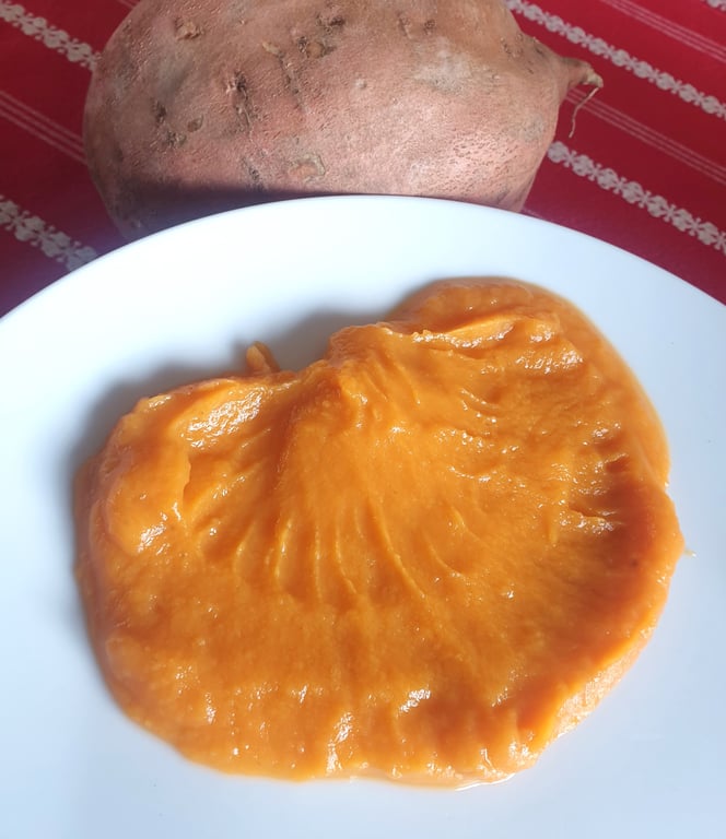 Mousseline de patates douces