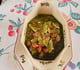 Sauce huile d’olive, tomate, citron vert et pesto