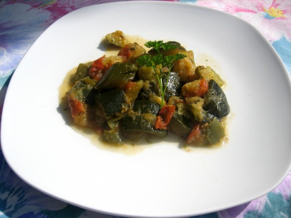 Courgettes à la provençale