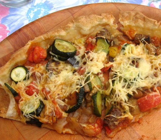 Tarte aux légumes du soleil