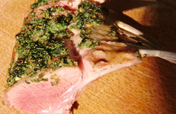 Carré d'Agneau en croûte d'herbe