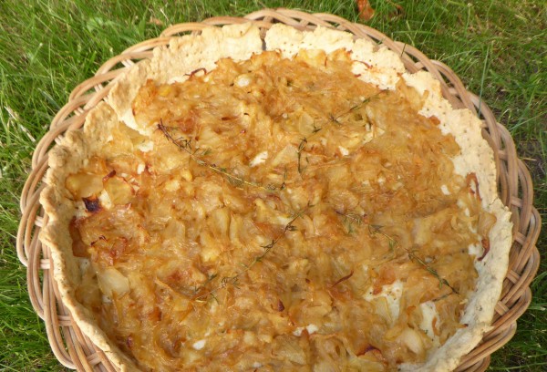 Tarte d’été aux oignons