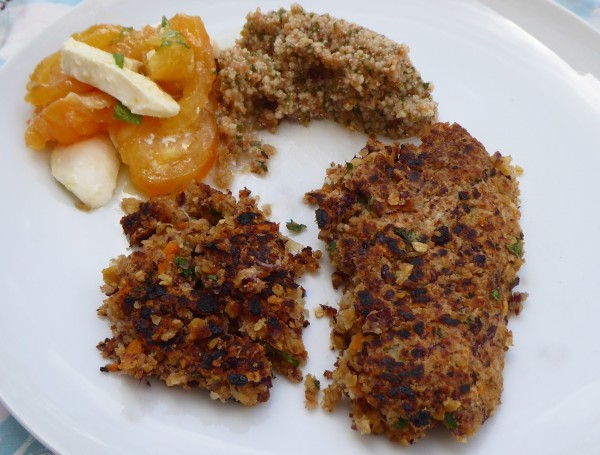 Galettes végétariennes