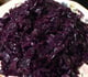 Choux rouge confit
