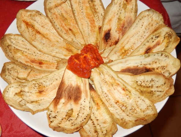 Aubergines grillées