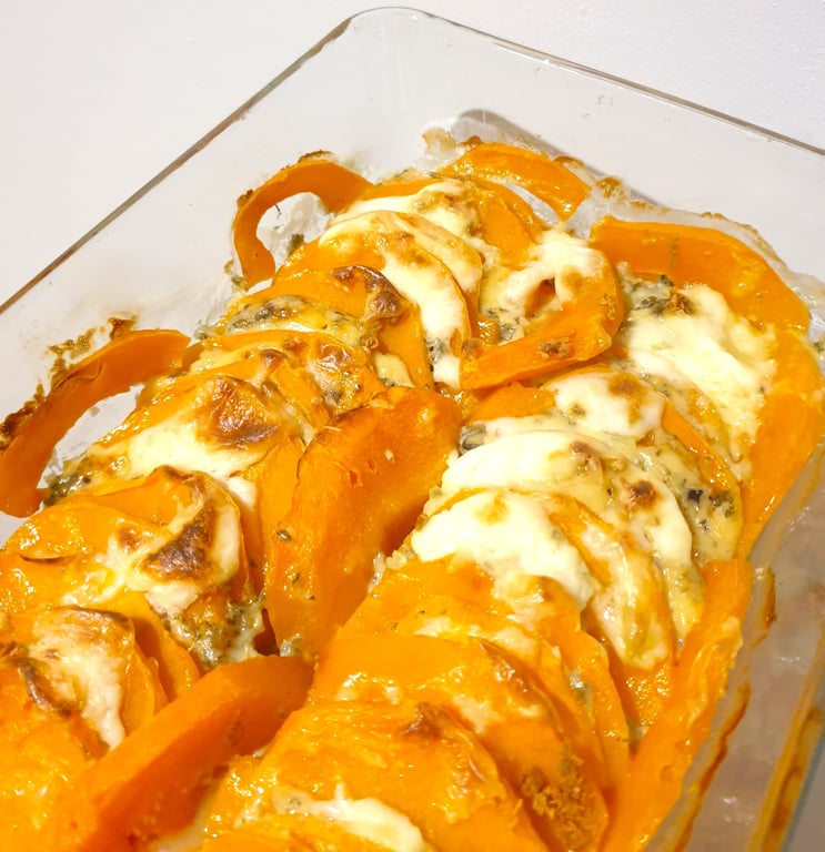 Gratin de butternut à la Fourme d’Ambert