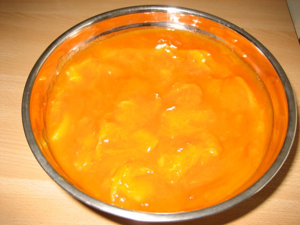 Compote d'abricots