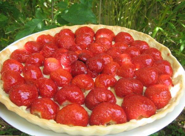 Tarte aux fraises