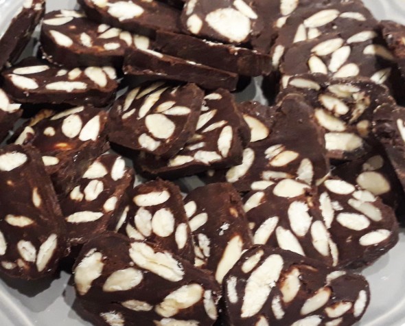 Saucisson en chocolat