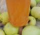 Jus de pommes du jardin à conserver