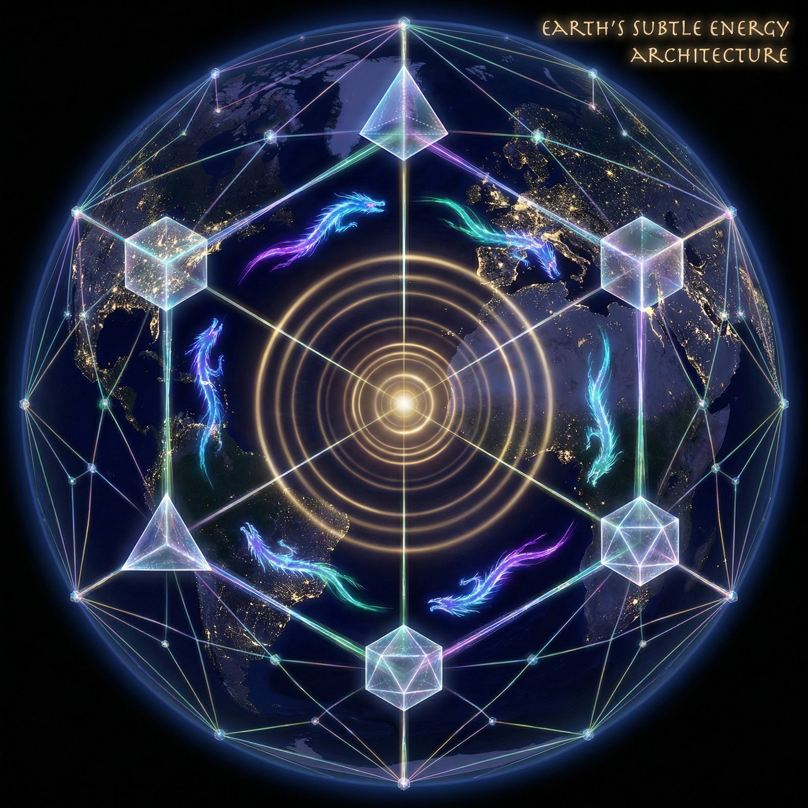 The Crystalline Grid: How Dragon Frequencies Anchor Into Planetary Consciousness