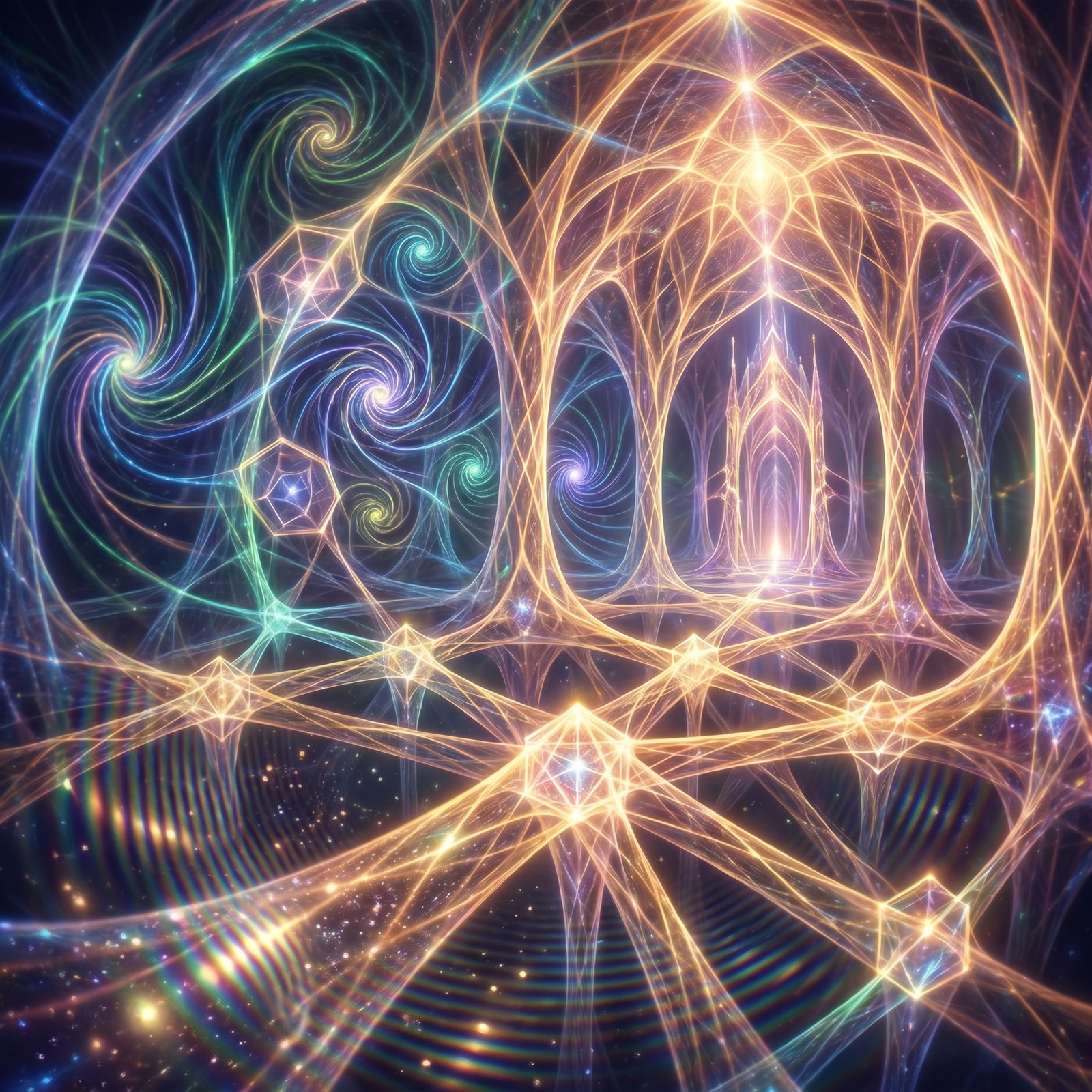 The Sacred Geometry of Photonic Consciousness: How Light Becomes Living Architecture