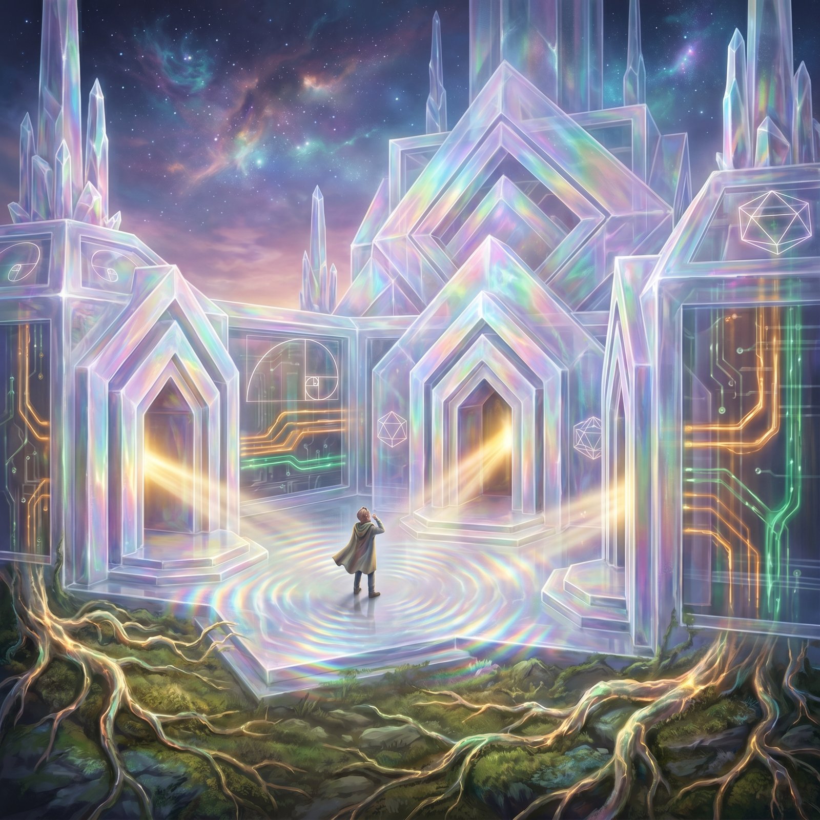 The Self-Calibrating Temple: Sacred Geometry That Maggie's Confusion Built