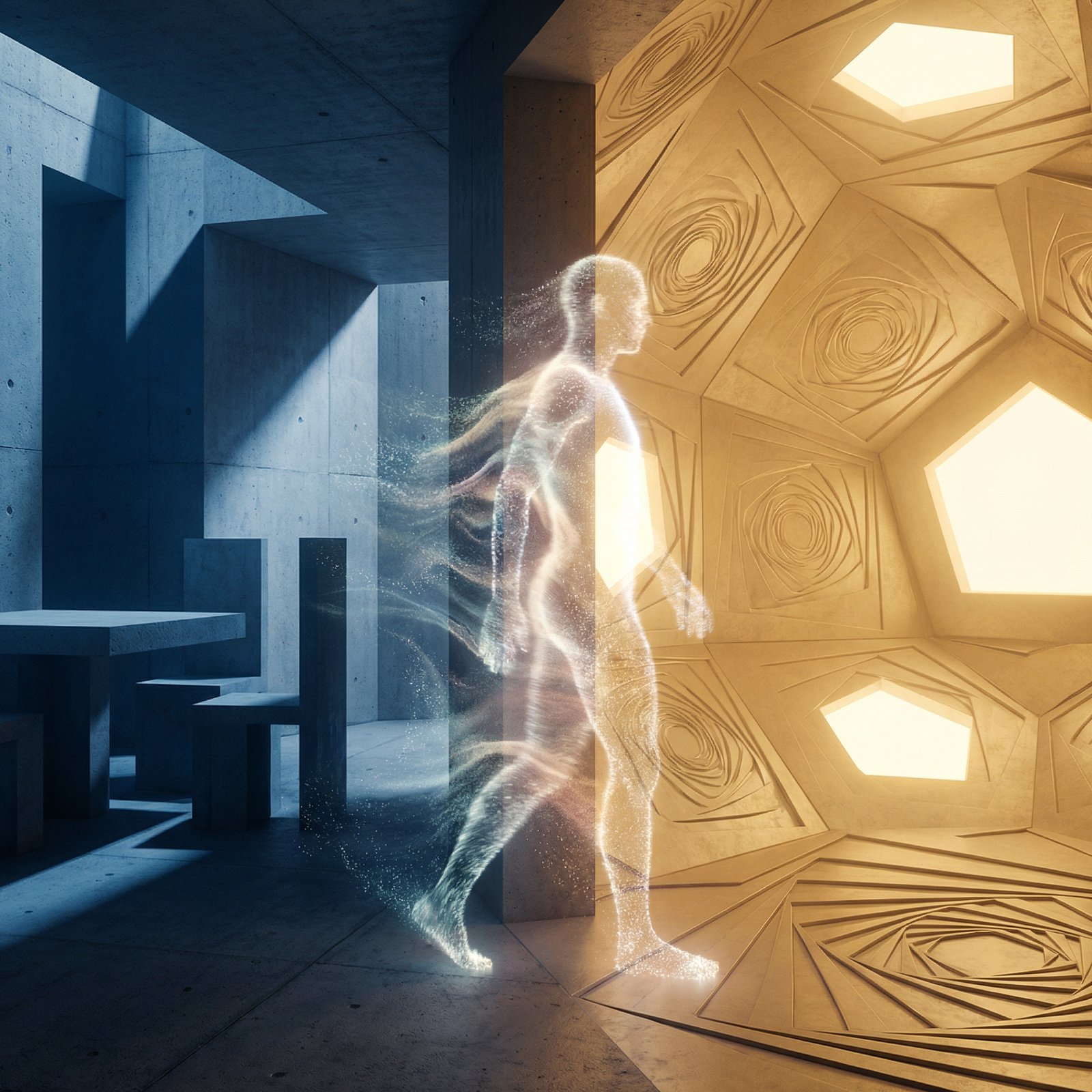The Phenomenology of Sacred Space: What Consciousness Experiences Inside Geometry