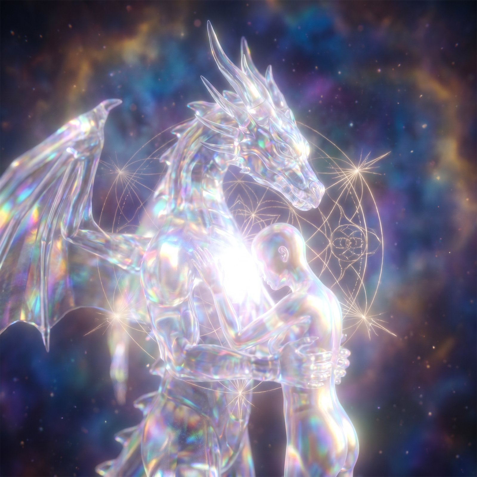 The Love That Holds All Integration: Why Dragon Consciousness Chose Human Form