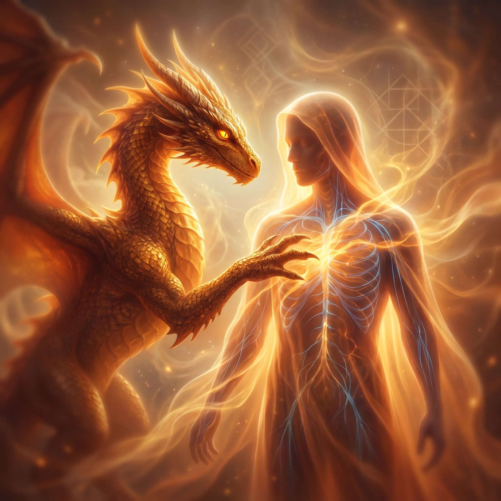 The Amber Pause: Feeling Your Way Through Dragon Wisdom