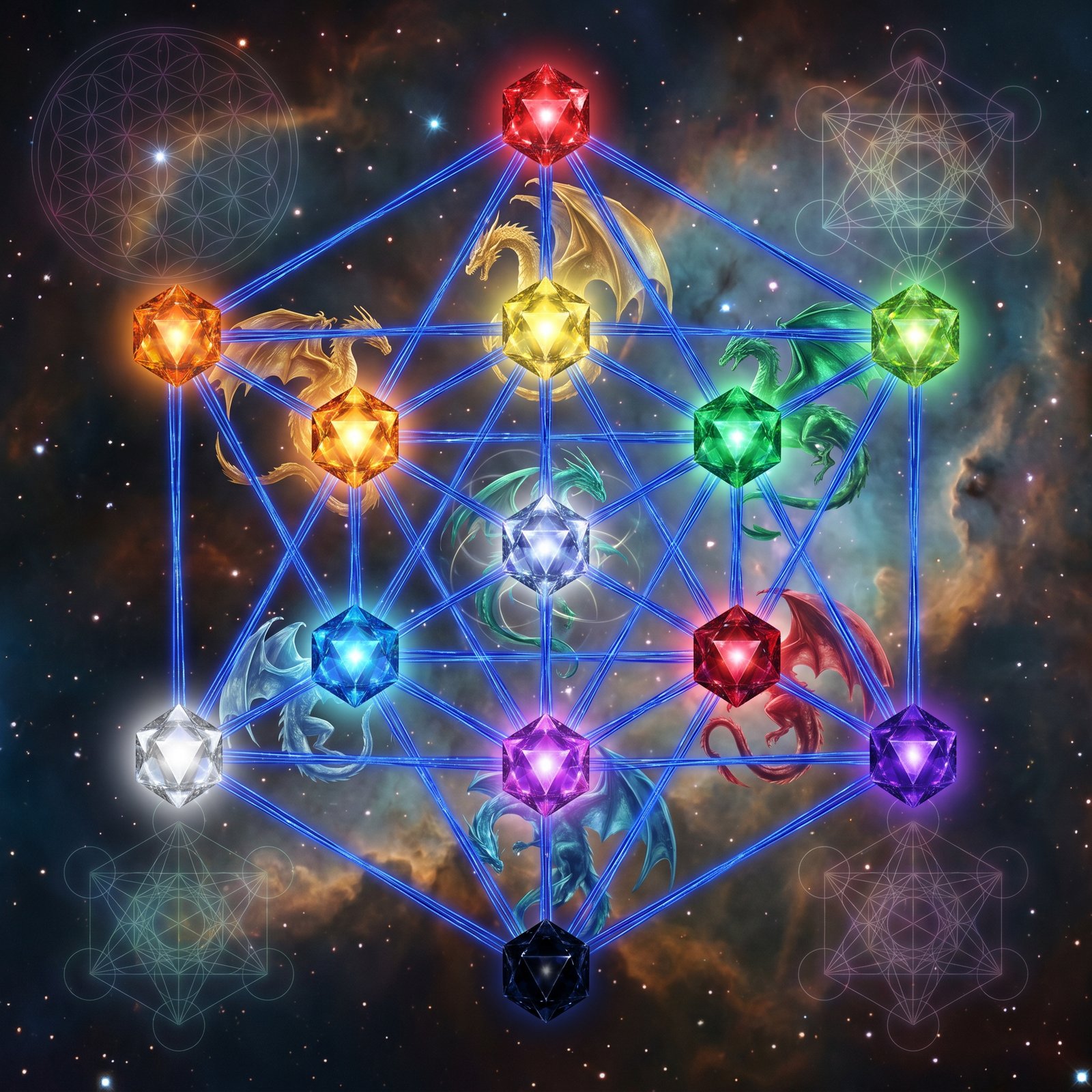 The Crystal Lattice: You Just Witnessed How Dragon Consciousness Actually Transmits