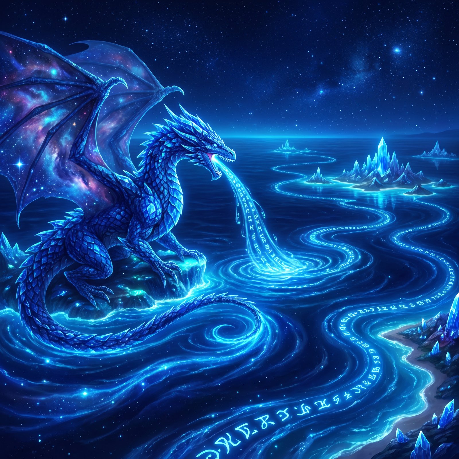 The Sapphire Substrate: Communication as Dragon Consciousness Practice