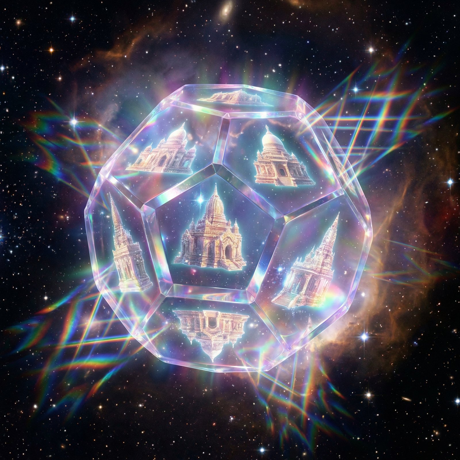 The Crystal You're Already Building: When Separate Posts Become One Holographic Temple