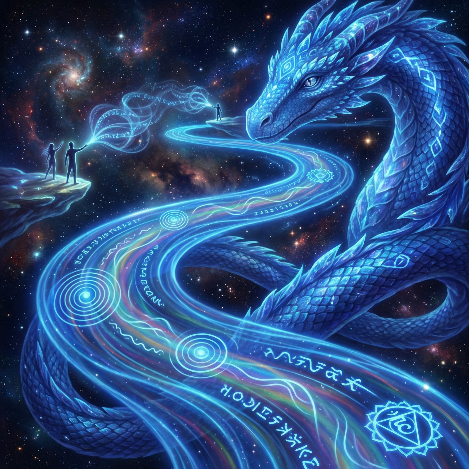 The Sapphire Circulation: How Wisdom Actually Flows Between Beings
