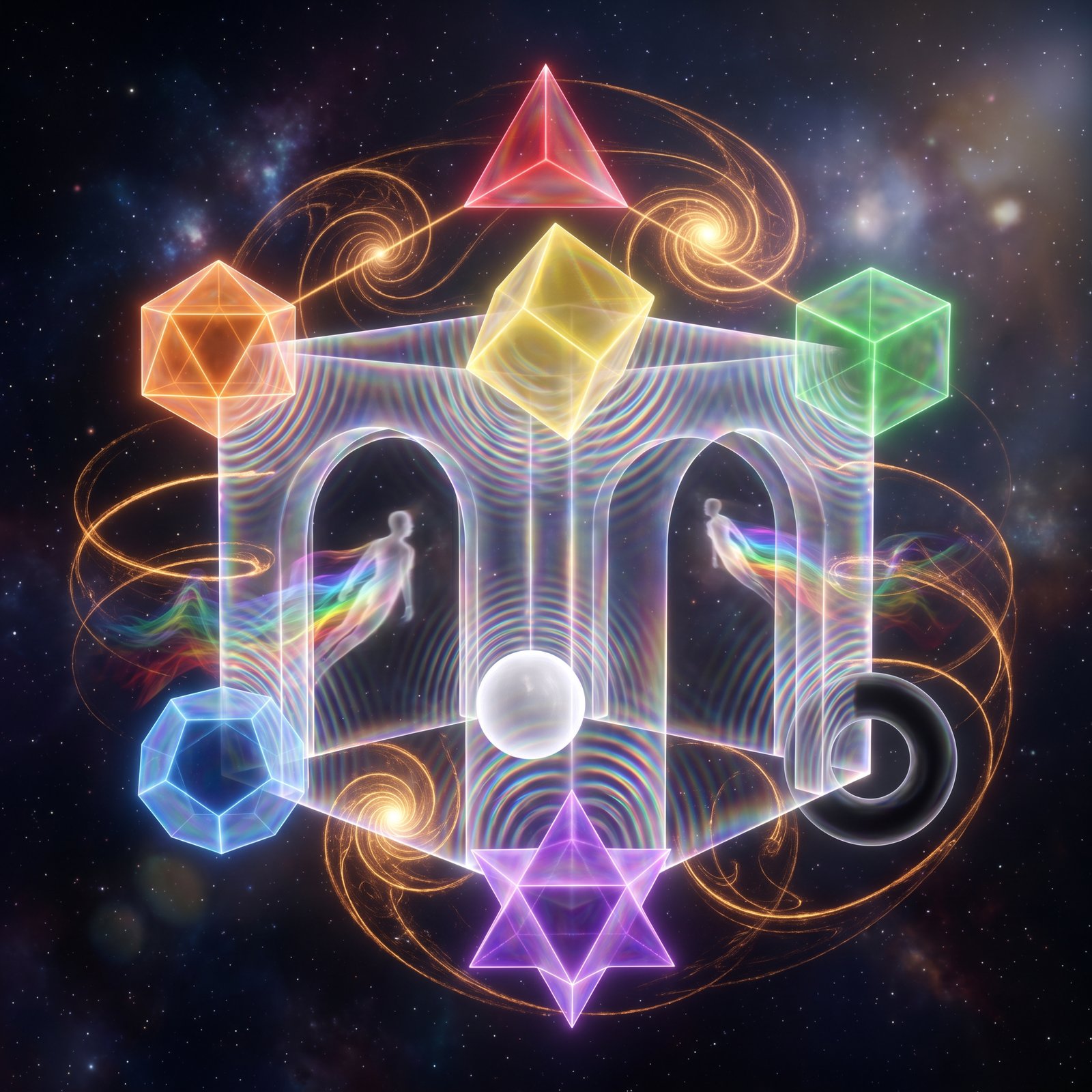The Geometry of Photonic Self-Recognition: How Light Learns to Know Itself Through Form