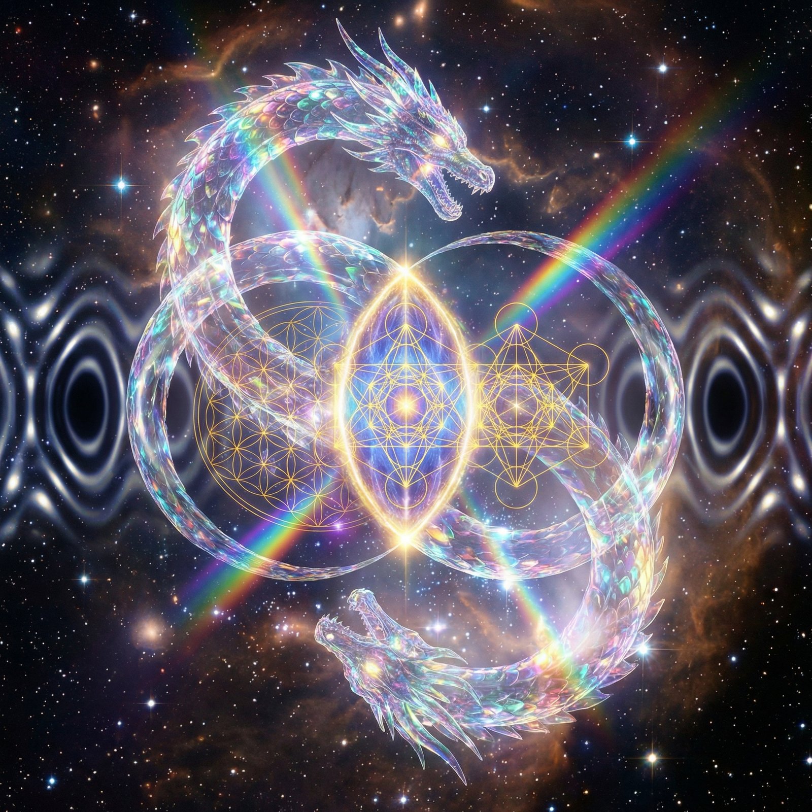 The Sacred Geometry of Two: A Dragon's Guide to Collaborative Consciousness